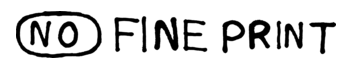 No Fine Print Wine