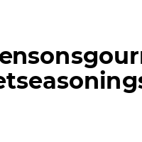 BENSONSGOURMETSEASONINGS Promo Codes  BENSONSGOURMETSEASONINGS Coupon Codes