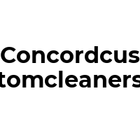 CONCORDCUSTOMCLEANERS Promo Codes  CONCORDCUSTOMCLEANERS Coupon Codes