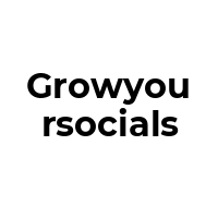 GROWYOURSOCIALS Promo Codes  GROWYOURSOCIALS Coupon Codes