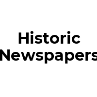 HISTORIC-NEWSPAPERS Promo Codes  HISTORIC-NEWSPAPERS Coupon Codes
