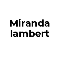 MIRANDALAMBERT Promo Codes  MIRANDALAMBERT Coupon Codes