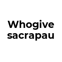 WHOGIVESACRAPAU Promo Codes  WHOGIVESACRAPAU Coupon Codes