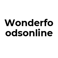 WONDERFOODSONLINE Promo Codes  WONDERFOODSONLINE Coupon Codes